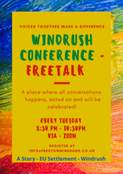 tuesday conference preston windrush